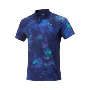 LINING Футболка для настольного тенниса Unisex Image Blue