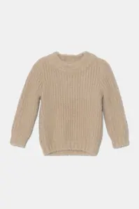 Детский свитер из смесовой шерсти RIGNOR Jamiks, бежевый