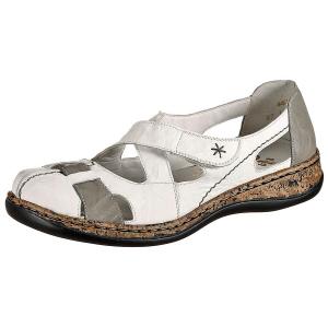 Балетки Rieker Ballet Flats with Strap 46367, белый