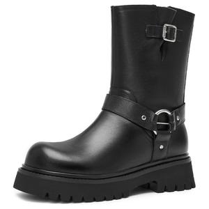 Teenmix Черные женские ботильоны, цвет Black