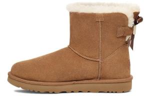 Сапоги зимние UGG женские, темно-бордовый