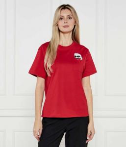 Футболка иконка rs пик-а-бу Regular fit Karl Lagerfeld, красный