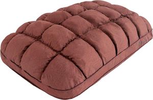 YOUR MOON Подушка YOUR MOON Fluffy Support Bed Pillow с наполнением Down Alternative Brown