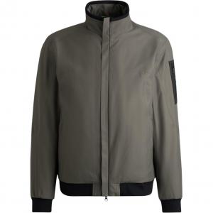 Куртка FW24 Мужская Серо-зеленая HUGO BOSS