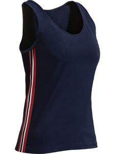 Топ из одинарного джерси темно-синего цвета Erwin Müller