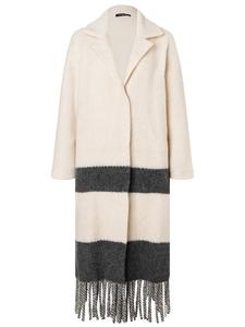 Пальто межсезонное Ana Alcazar Saba, от белого