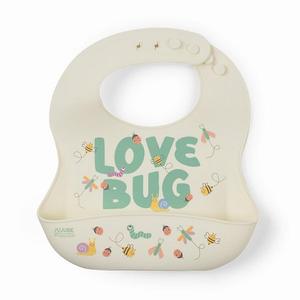 Силиконовый слюнявчик Jujube X Studio Oh!, Love Bug