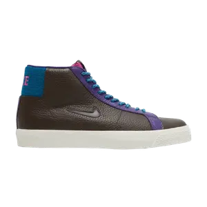 Кроссовки Nike Zoom Blazer Mid Premium SB 'Pacific Northwest', коричневый