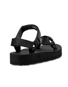 Черные массивные сандалии Teva Midform Universal