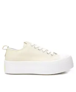 Женские платформенные кроссовки из холста Refresh By Xti Xti, загар/бежевый