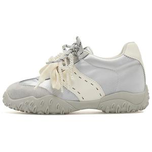 Низкие повседневные туфли, увеличивающие рост, женские AGSDON, Gray Blue