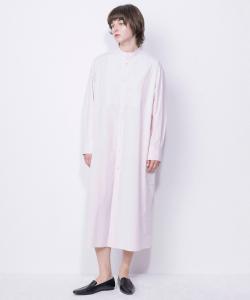 Широкое платье из хлопка и полиэстера