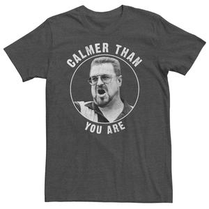 Мужская футболка The Big Lebowski Calmer Than You Are Licensed Character