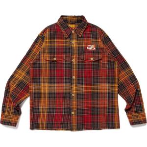 Клетчатая рубашка HUMAN MADE, красный