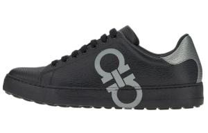 Низкие кеды с логотипом Gancini Ferragamo, Original Shoe Box Included