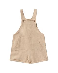 Комбинезон из льна Rylee + Cru Collective Billie, коричневый