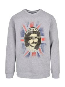 Толстовка F4NT4STIC Sex Pistols God Save The Queen, серый