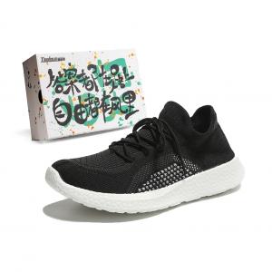 Износостойкие низкие повседневные туфли унисекс Xingdiman, Black