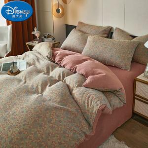 Disney Комплект постельного белья 1,5 м, 4 предмета: пододеяльник 200x230 см, простыня, 2 наволочки, цвет Tianji Powder