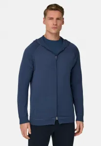 Кардиган-Толстовка на молнии Boggi Milano, Air-Blue