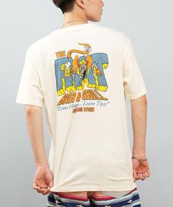 Футболка с коротким рукавом, принт на спине VOLCOM, белый