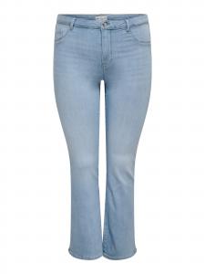 ONLY Carmakoma Джинсы клеш 'CARThunder' в синем дениме