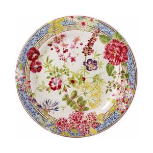 Gien Millefleurs Тарелка для завтрака, 21,8 см Gien Fayencerie, красочный