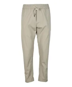 Брюки Юри с эластичным поясом и карманами Dondup, бежевый