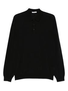 Рубашка поло тонкой вязки Kangra, черный