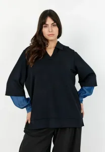 Топ с длинными рукавами «сабина» Wasabi Concept, Black