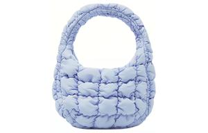 COS Полиэстеровая сумка унисекс синяя, Blue