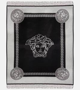 Плед Greca Key и Medusa Versace Home, Black
