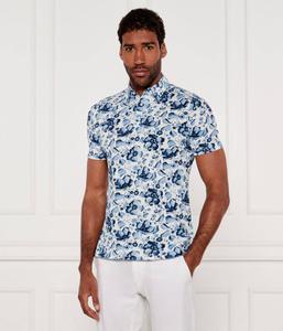 Рубашка поло Slim fit Stenströms, синий