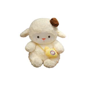 Тряпичная кукла Happiness Lamb плюшевая кукла высота 25см/35см/45см GUAIGUAIXIONG