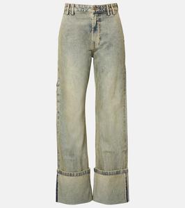Выцветшие джинсы с широкими штанинами Entire Studios, Surface Wave