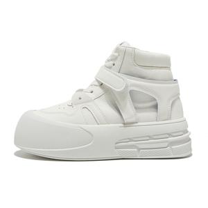 Komanic Высокие женские кроссовки белого цвета