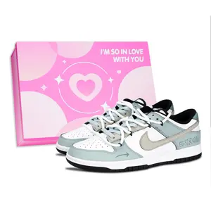 Nike Dunk Black White, Mint Summer Slip Resistant Abrasion Resistant низкие кроссовки для скейтбординга Unisex Light Green