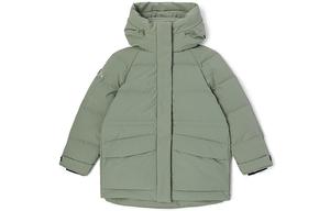 Kappa Женская утепленная куртка с капюшоном, Tank Green-3233