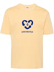 Футболка с надписью Ground Zero, желтый