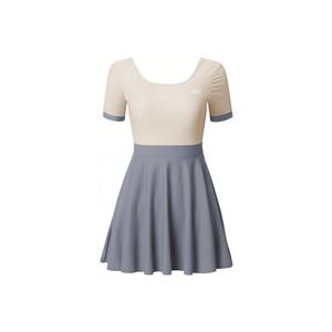 Купальник слитный One piece Skechers, серый