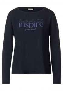 Рубашка Street One, цвет deep blue