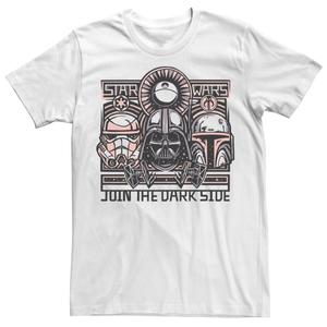 Мужская футболка с коллажем в стиле бохо «Join The Dark Side» Star Wars