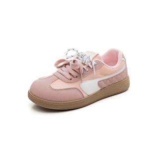 Износостойкие дышащие нескользящие низкие повседневные кроссовки women's RENBEN, розовый