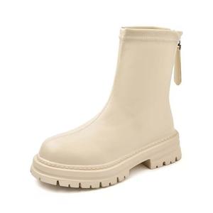 Ботинки Qin женские YIYIQIN, экрю