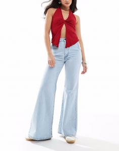 Джинсы Ribbage Bells с высокой посадкой и клеш в винтажном стиле светло-голубого цвета Levi'S