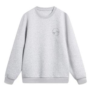 Спортивная толстовка Li-Ning Small Graphic Sweatshirt 'Grey' AWDT759-1, серый