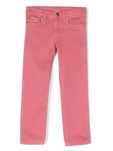 Прямые джинсы Bonpoint, розовый