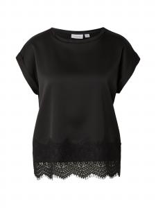 VILA Блуза 'VIELLETTE' в черном цвете