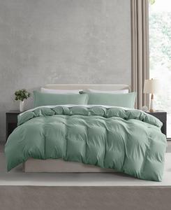 Ультрамягкий предварительно выстиранный комплект постельного белья из 2 предметов, размер Twin/Twin XL Nestl, Sage green