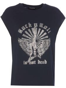 Zadig&Voltaire майка Cloe, синий